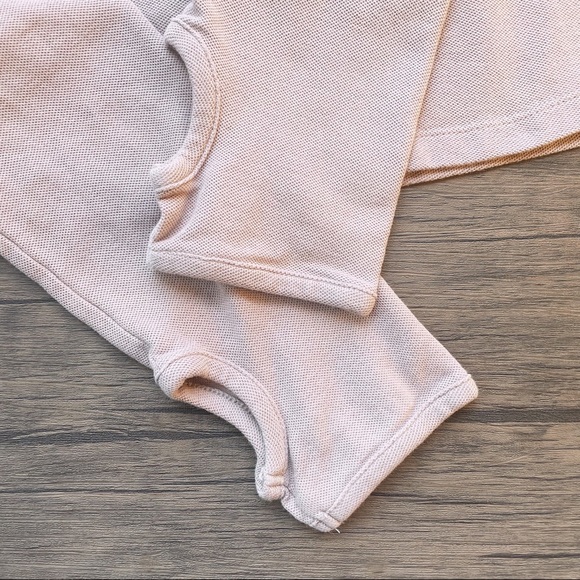 Legacy Fitness Long Sleeve Crop Top in Taupe - Picture 6 of 11